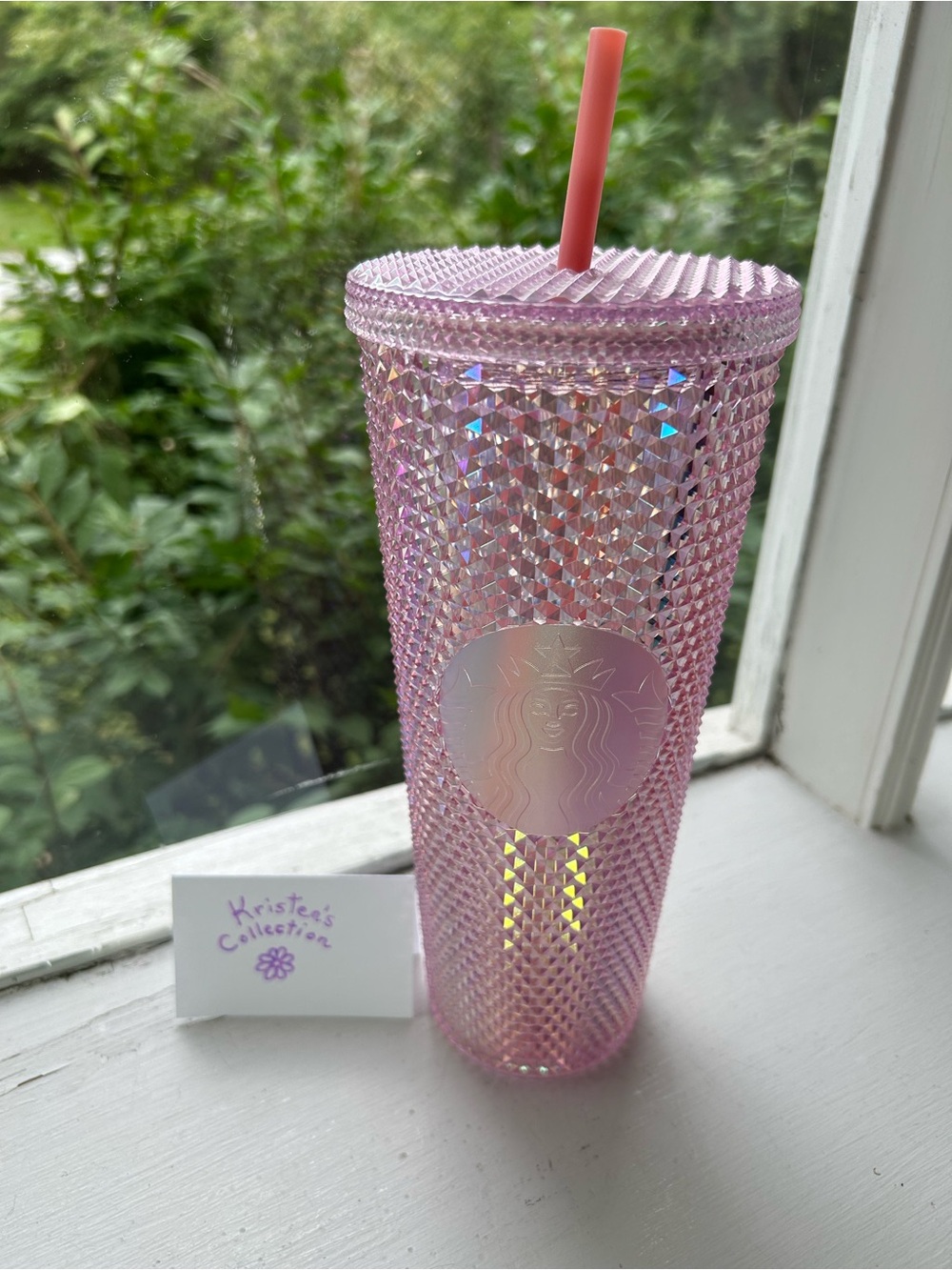 LIMITED EDITION Starbucks Sakura Pink Iridescent Tumbler